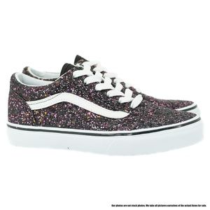 VANS Old Skool Glitter Stars Little Kids Sneakers